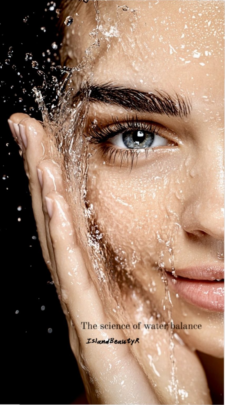 Scientific illustration of skin barrier and microbiome balance achieved through a controlled 7-day skin fasting method