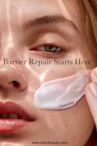 Facial hydration step in an effective dry skin repair routine