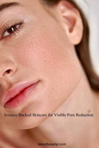 what actually works to reduce open pores based on clinical studies