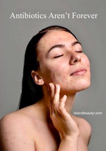antibiotic impact on skin microbiome acne diversity