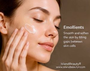 Woman applying a humectant serum to improve skin hydration in the Occlusive vs Humectant vs Emollient skincare guide