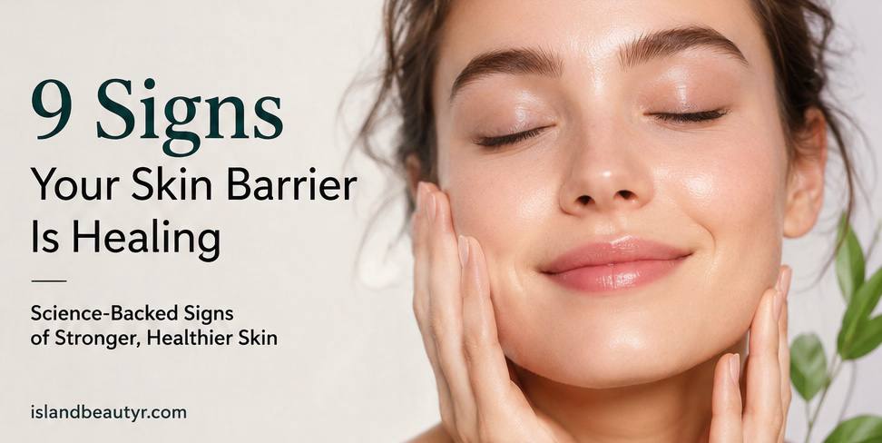9 signs your skin barrier is healing with healthier, hydrated, and glowing skin