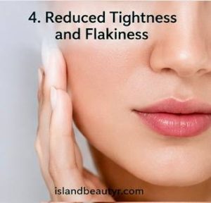 reduced skin tightness and flakiness as a sign your skin barrier is healing