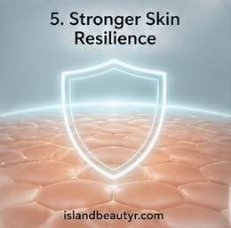 stronger skin resilience as a sign of skin barrier recovery